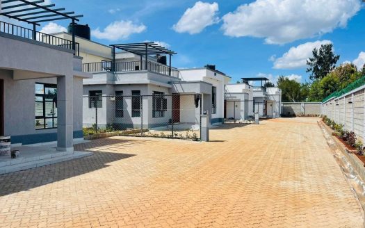 3 Bedroom all ensuite Flat Roof bungalows with an accesible Roof top in a gated estate with 8 units.